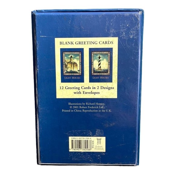 Light Houses Greeting Cards 12pc Set - Picture 5 of 11